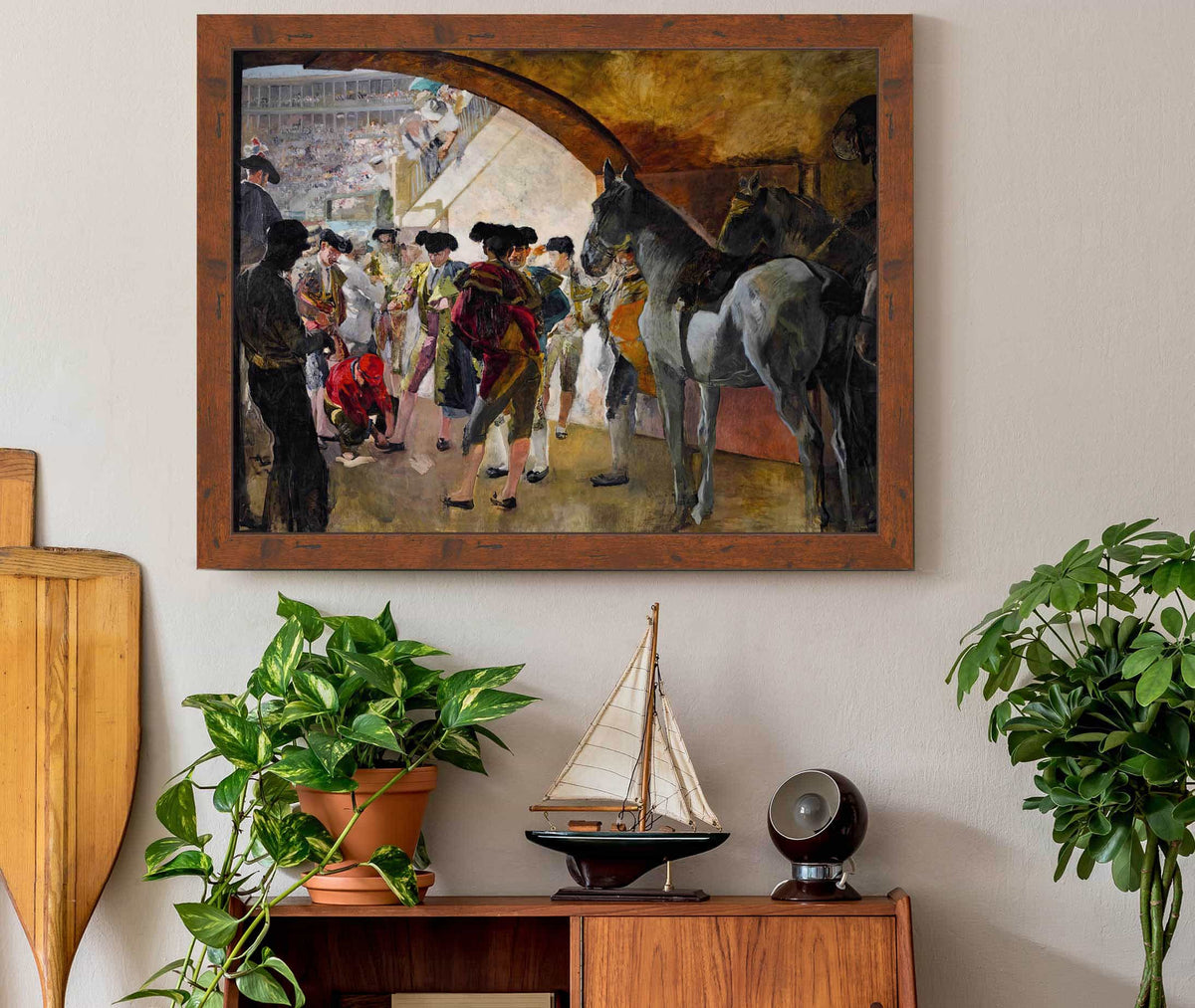 Antes De La Corrida Before The Bullfight by Joaquin Sorolla