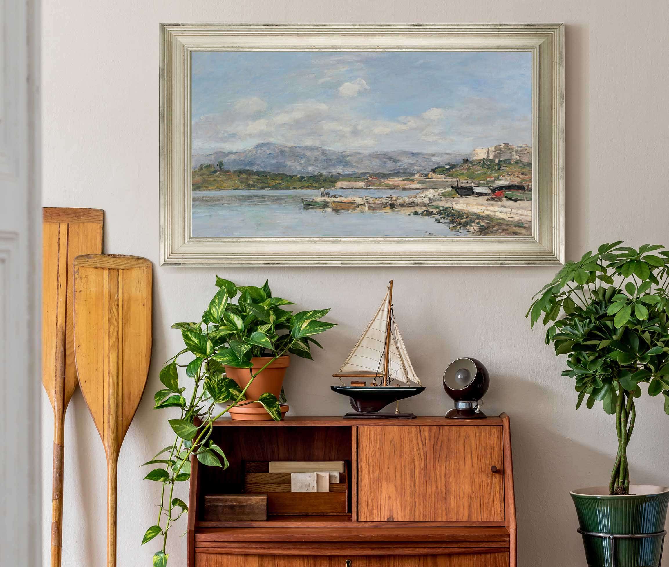 Antibes Le Fort Carre by Eugene Boudin