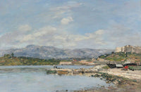 Antibes Le Fort Carre by Eugene Boudin