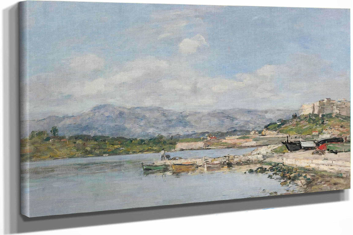 Antibes Le Fort Carre by Eugene Boudin