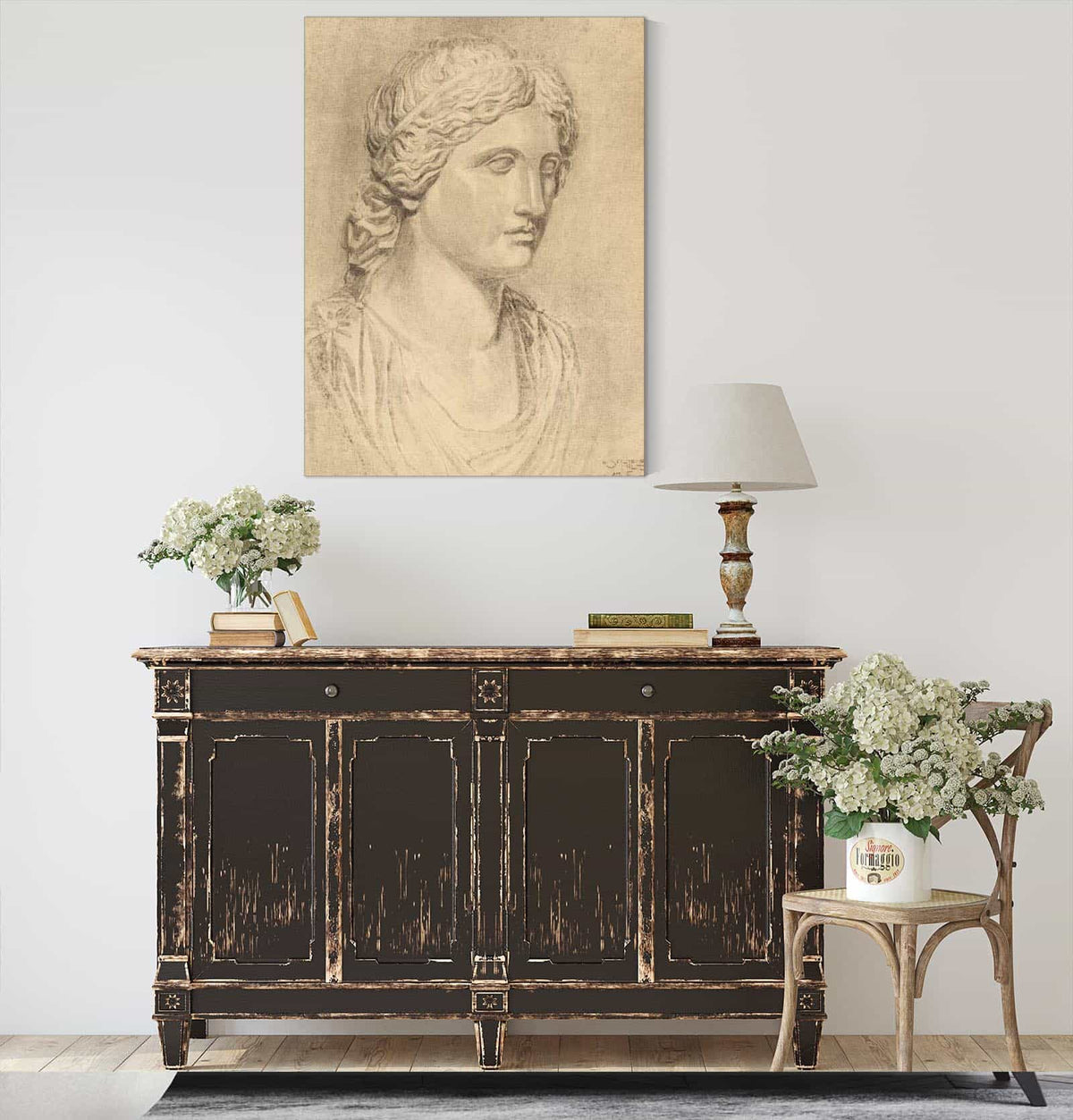 Antike Buste by Egon Schiele