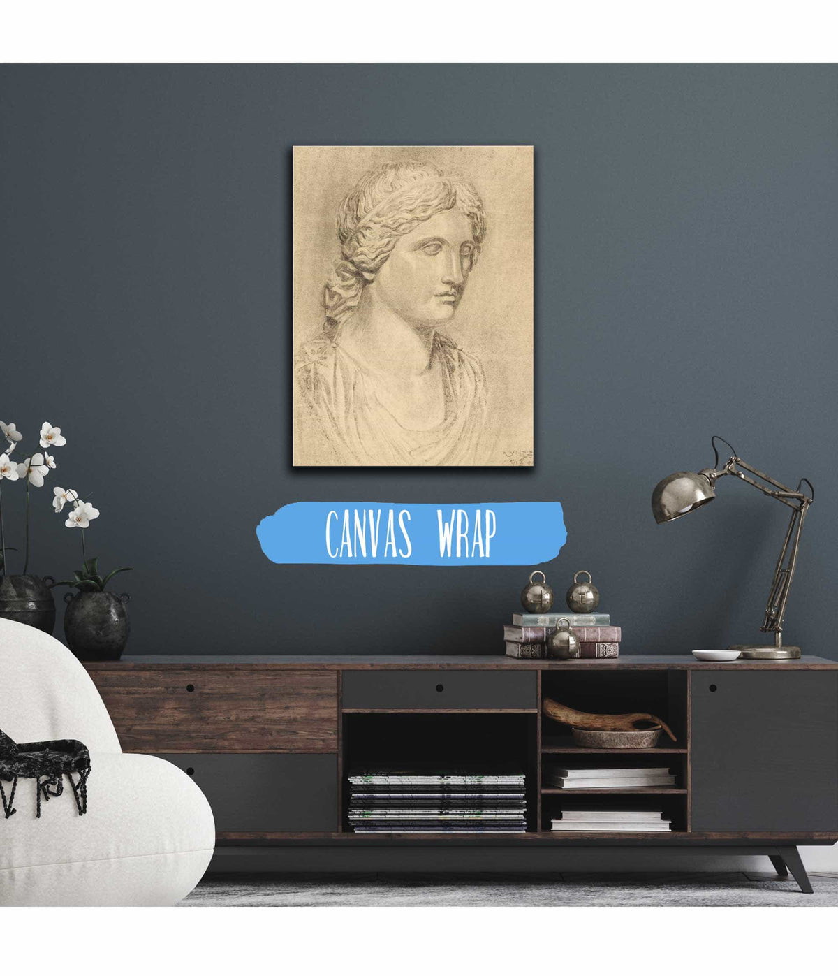 Antike Buste by Egon Schiele