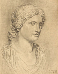 Antike Buste by Egon Schiele