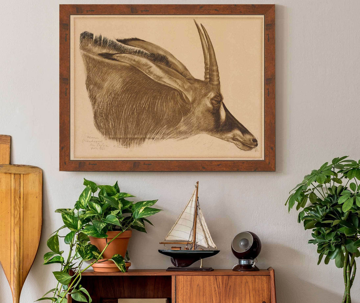 Antilope Hippotrague by Alexander Evgenievich Yakovlev