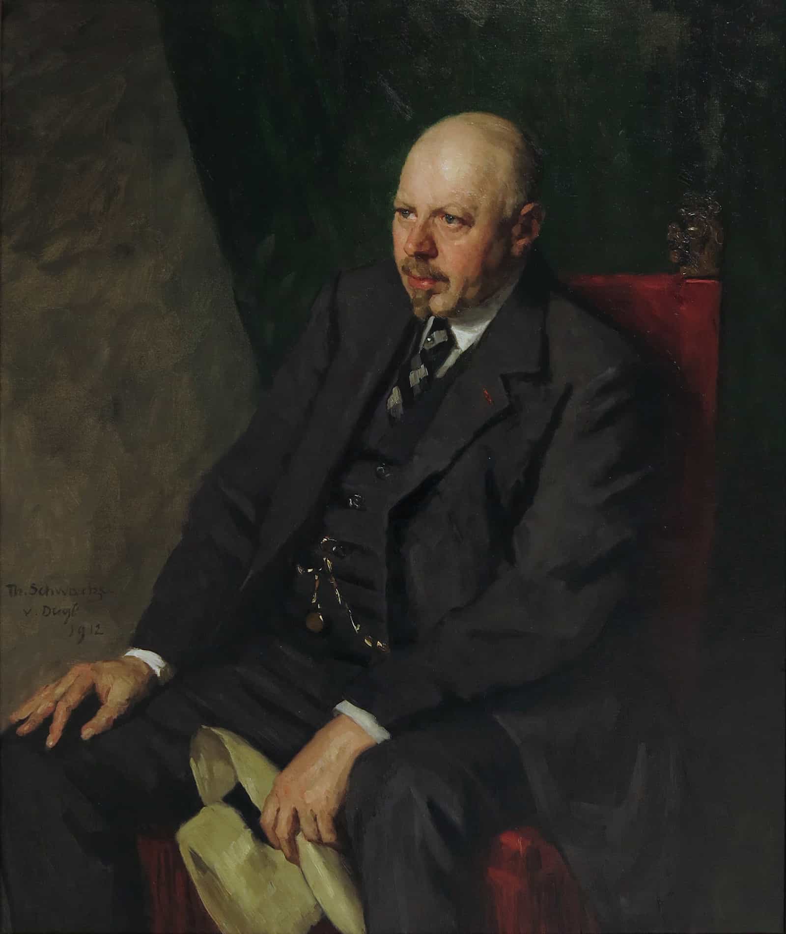 Anton Caspar Rudolph Dreesmann  by Therese Schwartze
