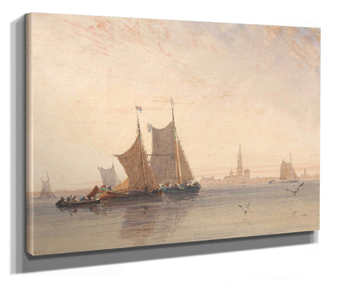 Antwerp Morning by David Cox