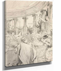 Apemantus Hoy Day What A Sweep Of Vanity by Edwin Austin Abbey