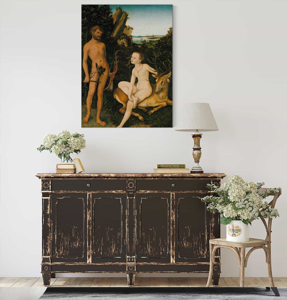 Apollo And Diana by Lucas Cranach The Elder