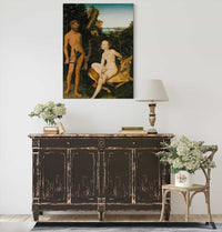 Apollo And Diana by Lucas Cranach The Elder