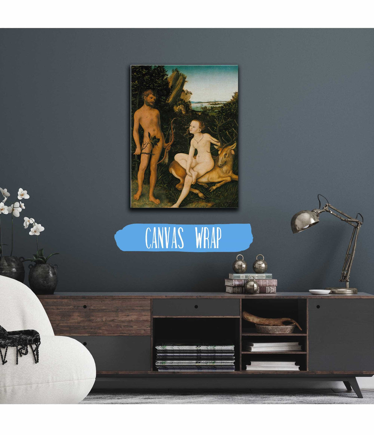 Apollo And Diana by Lucas Cranach The Elder