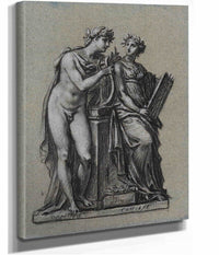 Apollon Et Calliope by Pierre Paul Prudhon