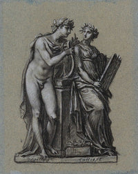 Apollon Et Calliope by Pierre Paul Prudhon