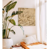 Apollon Poursuivant Daphne by Abraham Bloemaert