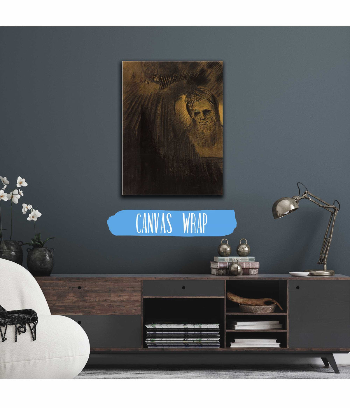 Apparition   by Odilon Redon