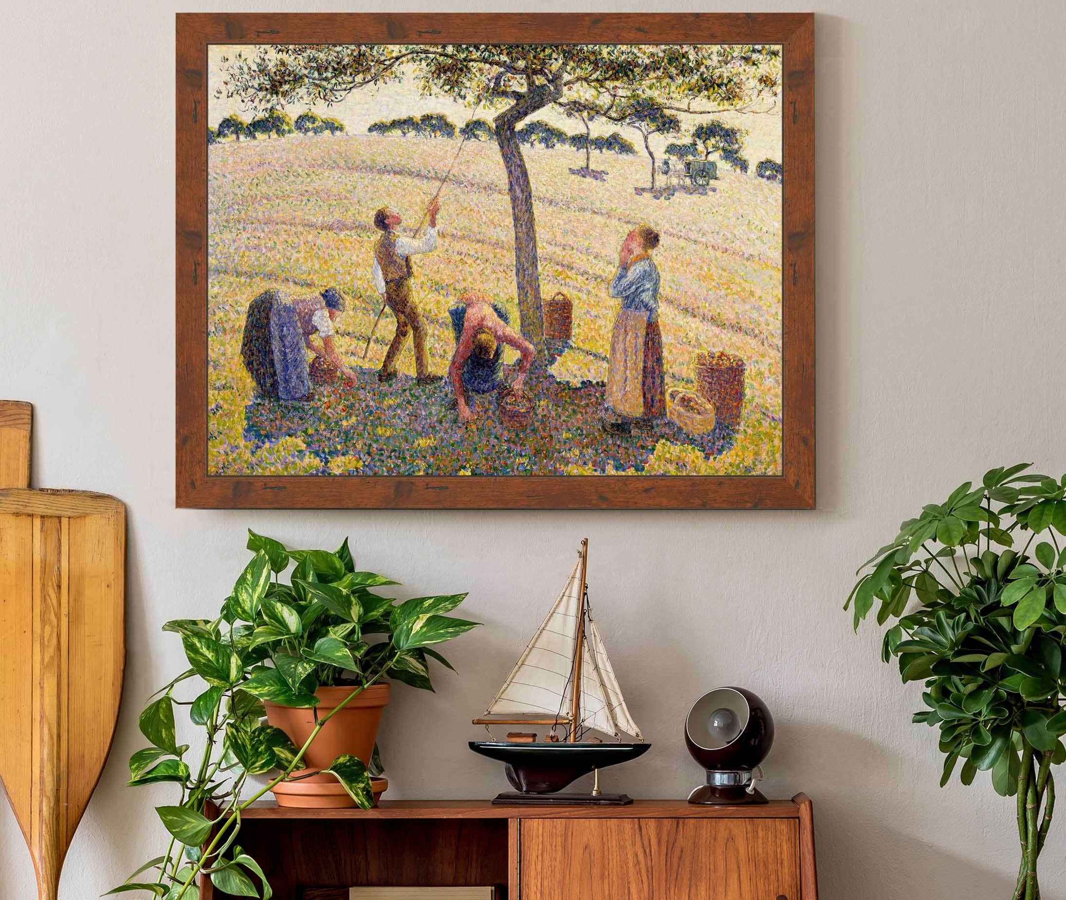 Apple Harvest by Camille Pissarro