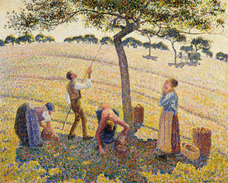 Apple Harvest by Camille Pissarro