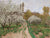 Apple Trees In Blossom By Claude Monet