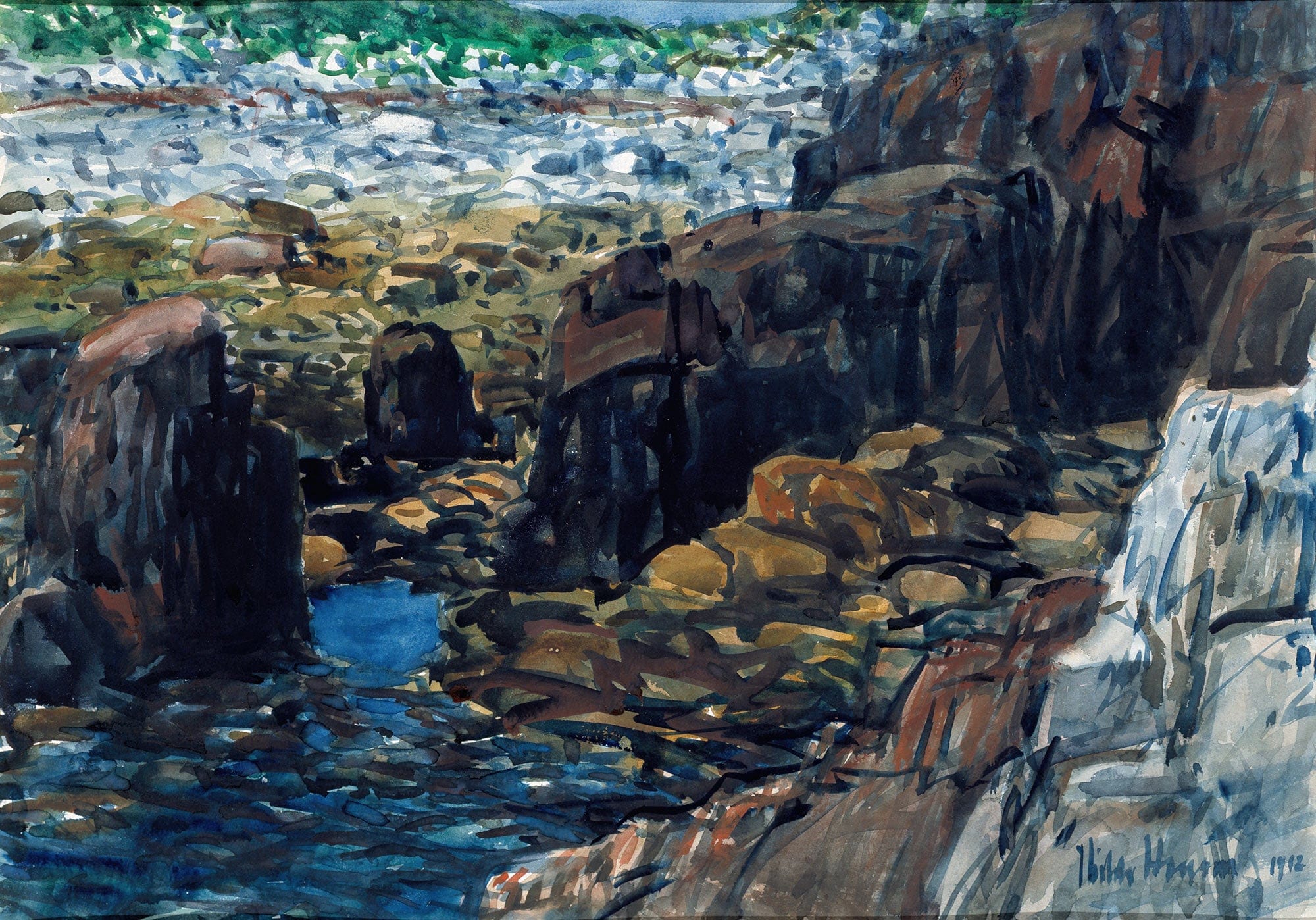 Appledore No by Childe Hassam