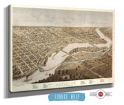 Appleton Outagamie County Wisconsin 1867 State of Wisconsin