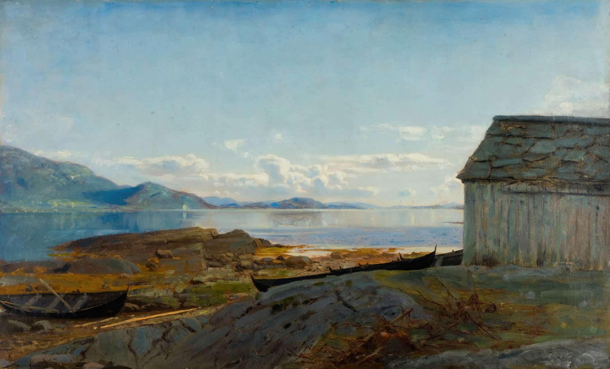Approach To Hardanger Olve By Amaldus Nielsen