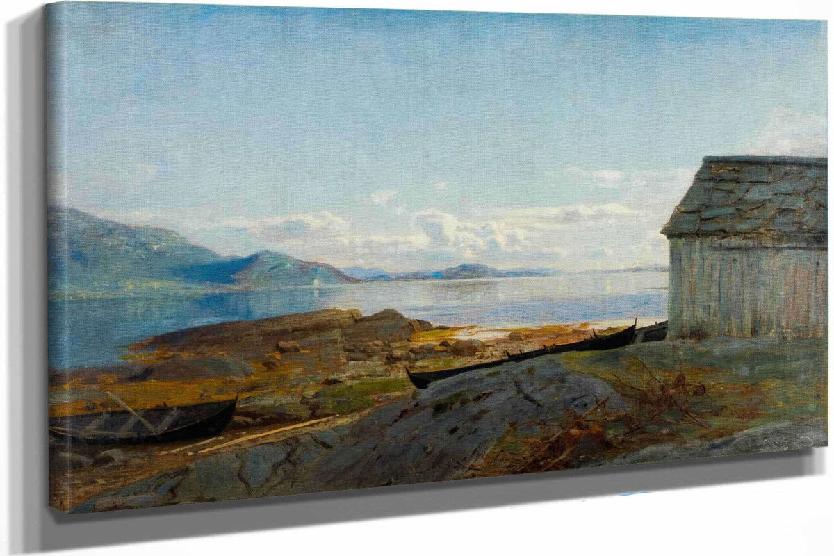 Approach To Hardanger Olve By Amaldus Nielsen