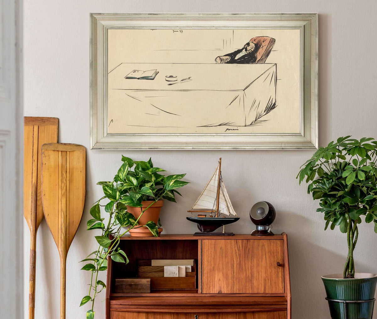 Apres Lattentat Juin by Jean Louis Forain