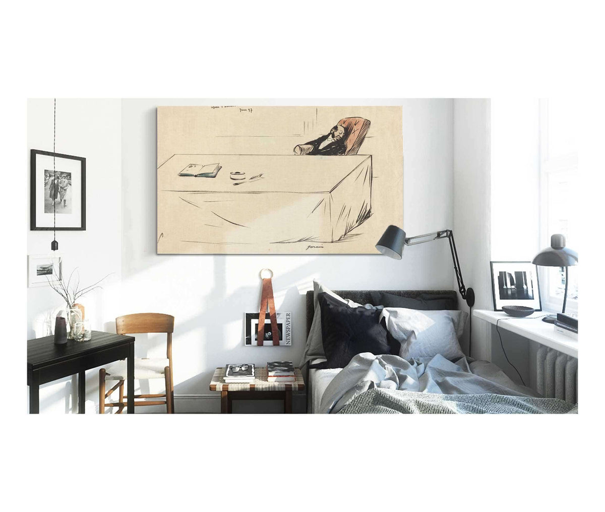 Apres Lattentat Juin by Jean Louis Forain