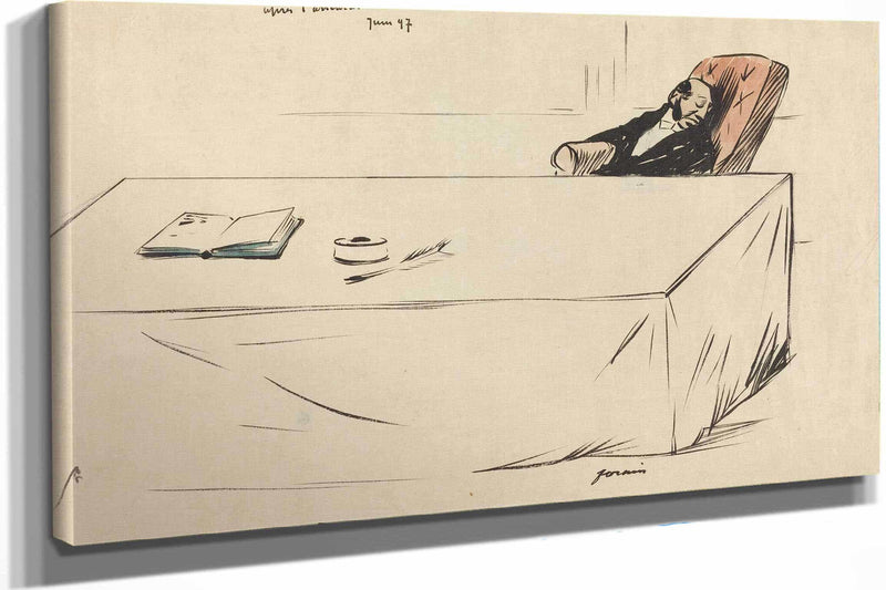 Apres Lattentat Juin by Jean Louis Forain