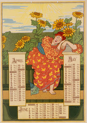April May June by Louis Rhead