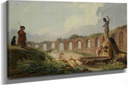 Aqueduct In Ruins by Hubert Robert