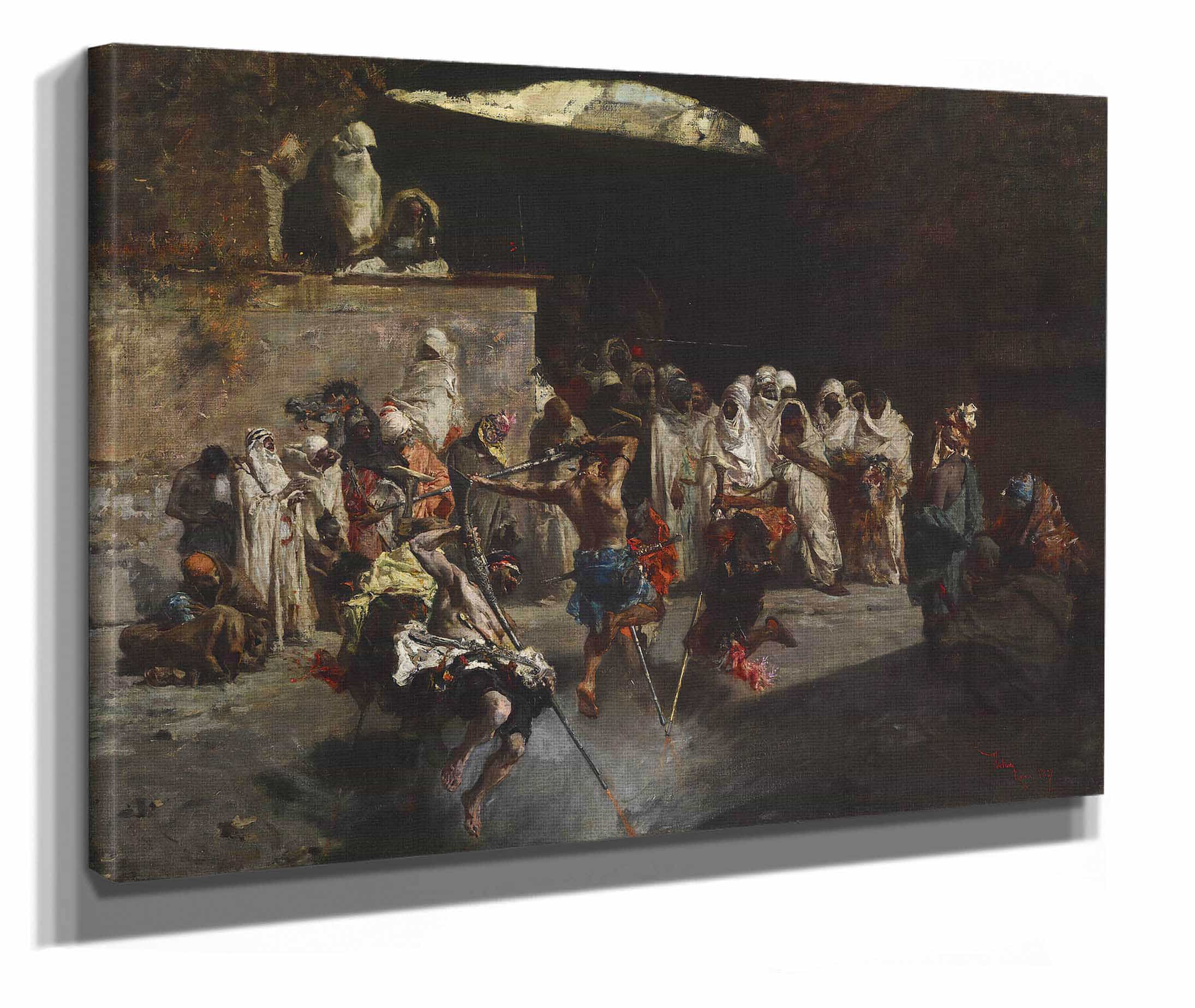 Arab Fantasia Ca by Mariano Fortuny Marsal