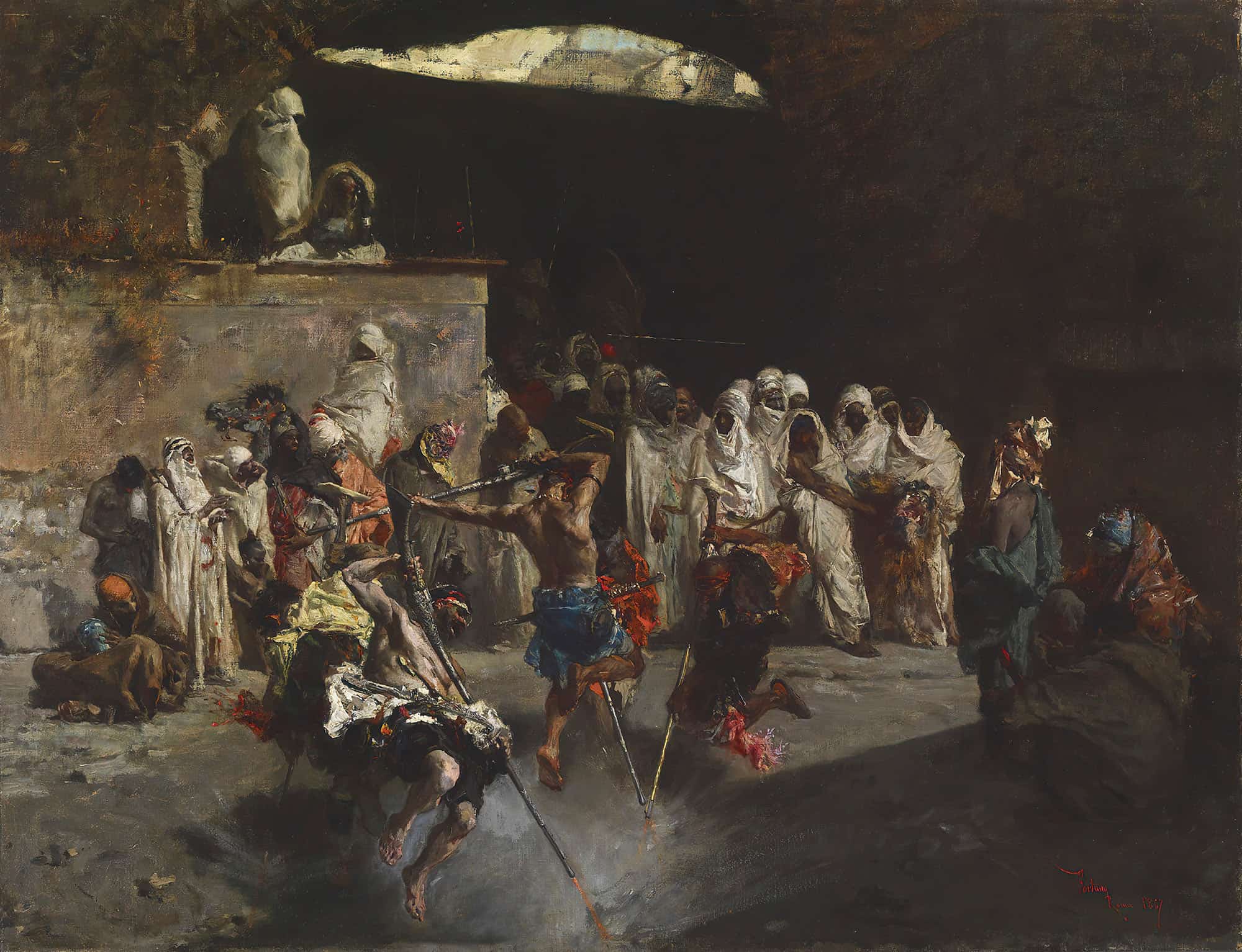Arab Fantasia Ca by Mariano Fortuny Marsal