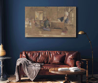 Arab School   by John Frederick Lewis