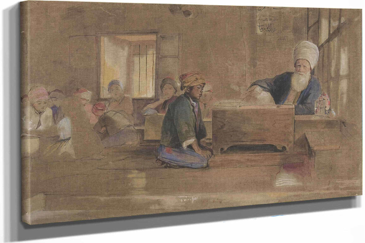 Arab School   by John Frederick Lewis