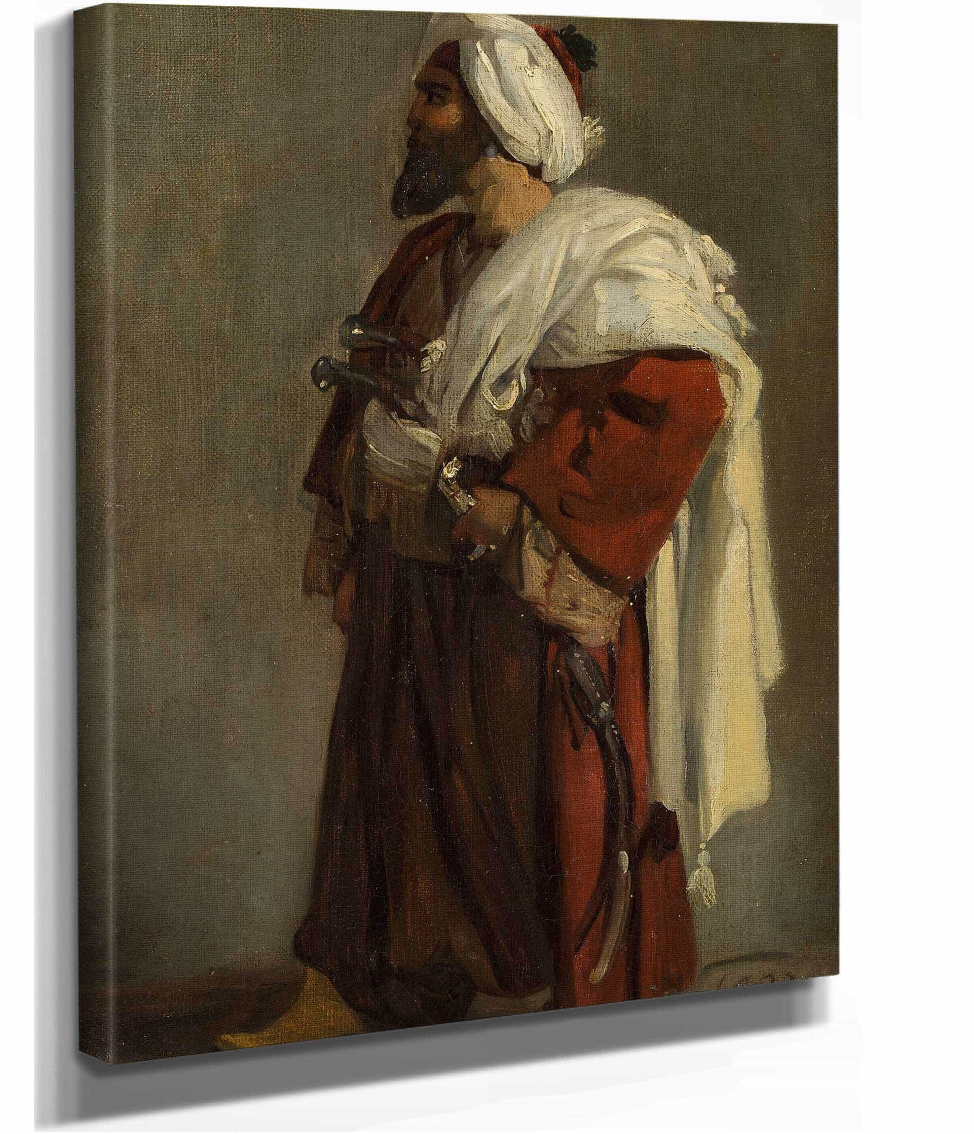 Arab Warrior   by Horace Vernet