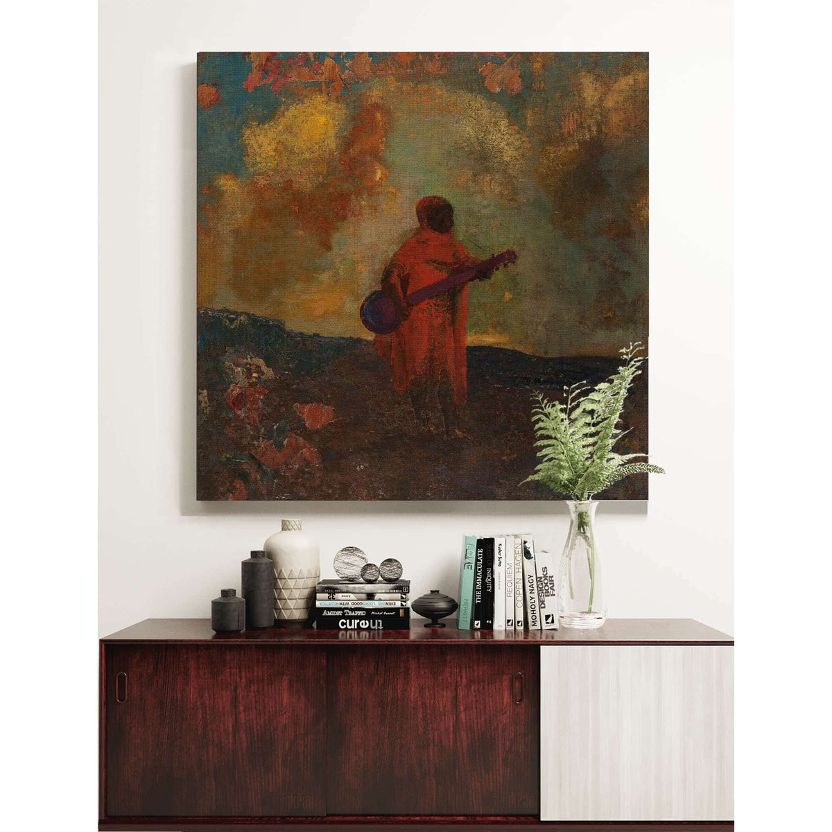 Arabe Musicien by Odilon Redon