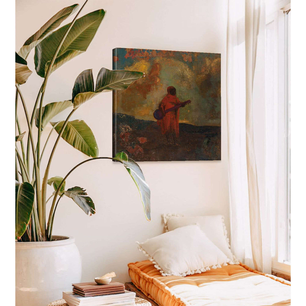 Arabe Musicien by Odilon Redon