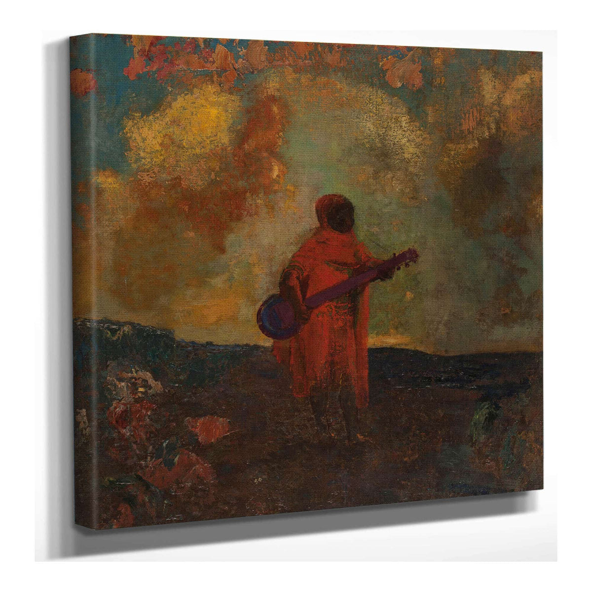 Arabe Musicien by Odilon Redon