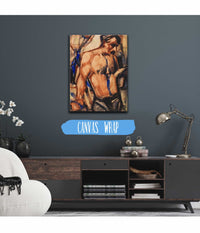 Arbeiter Mit Nacktem Oberkorper by Christian Rohlfs