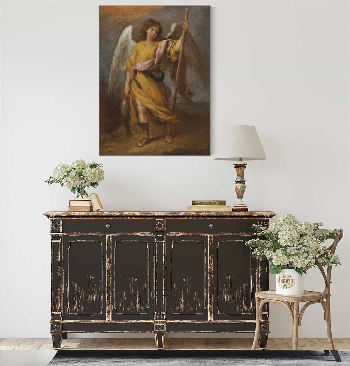 Archangel Raphael by Bartolome Esteban Murillo