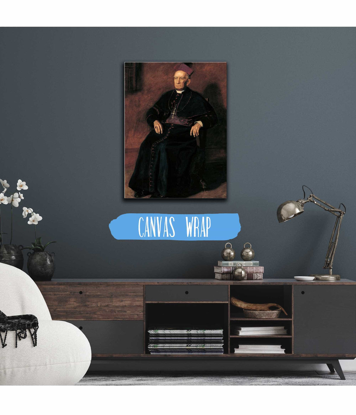 Archbishop William Henry Elder by Thomas Eakins