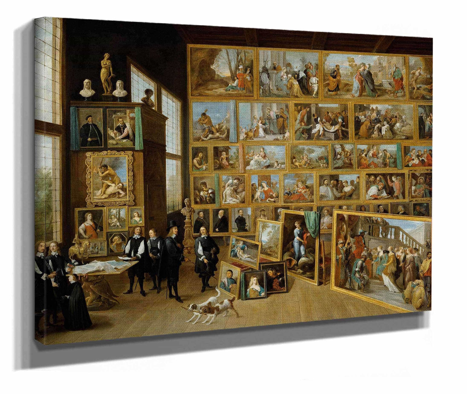 Archduke Leopold William In His Gallery At Brussels by David Teniers The Younger