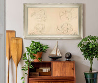 Architectural Motifs Four Rinceaux by Georges Seurat