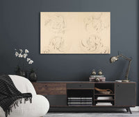 Architectural Motifs Four Rinceaux by Georges Seurat