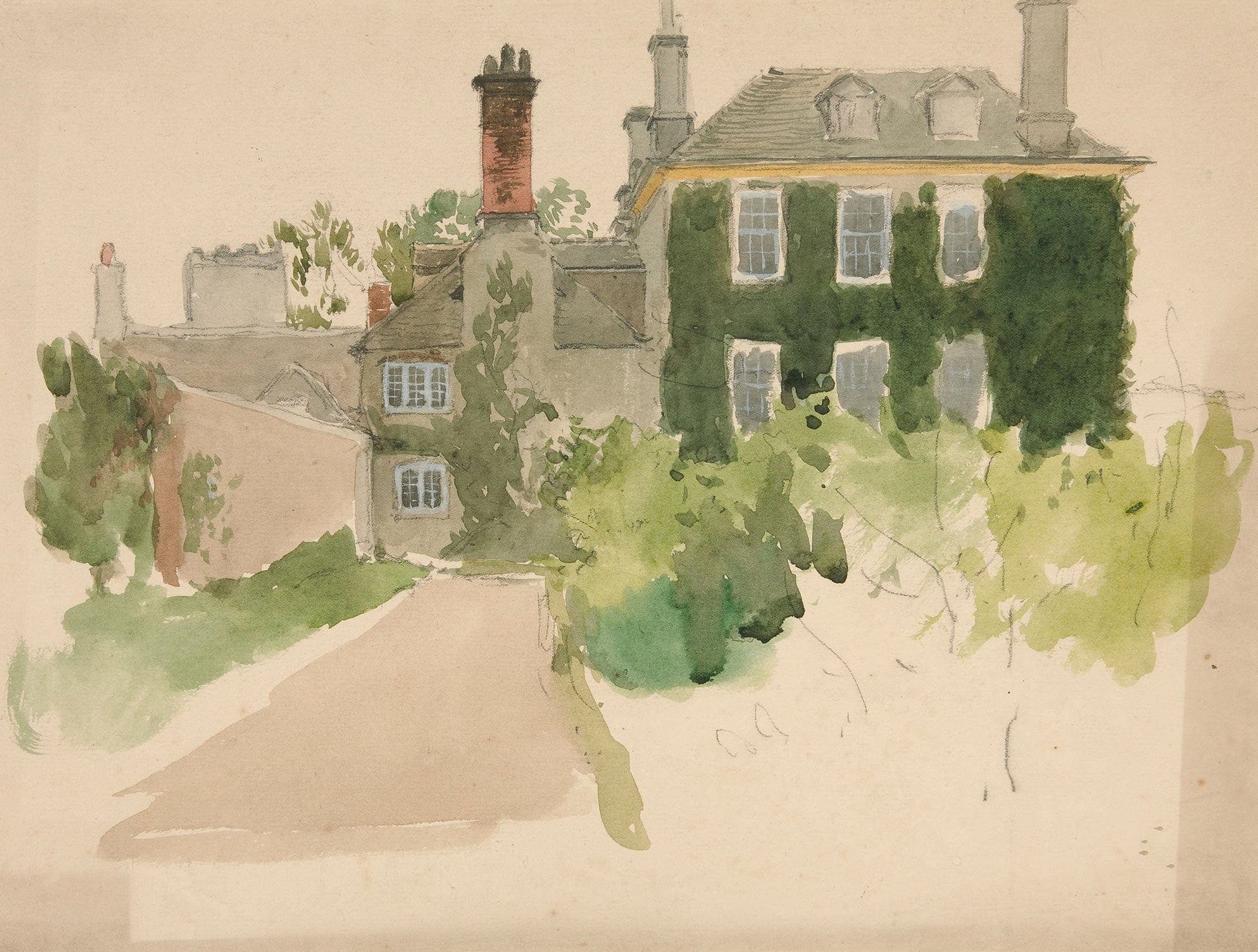 Architectural Study Ii by Edwin Austin Abbey