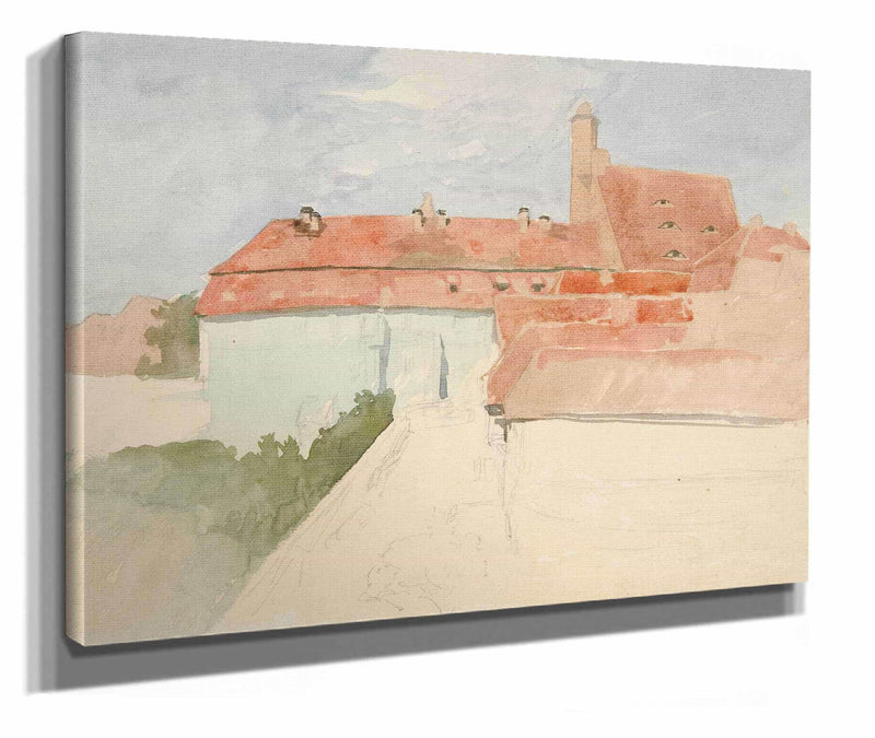 Architectural Study Iii by Edwin Austin Abbey