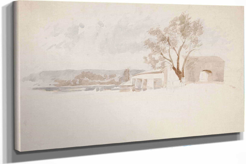 Architectural Study Iv by Edwin Austin Abbey