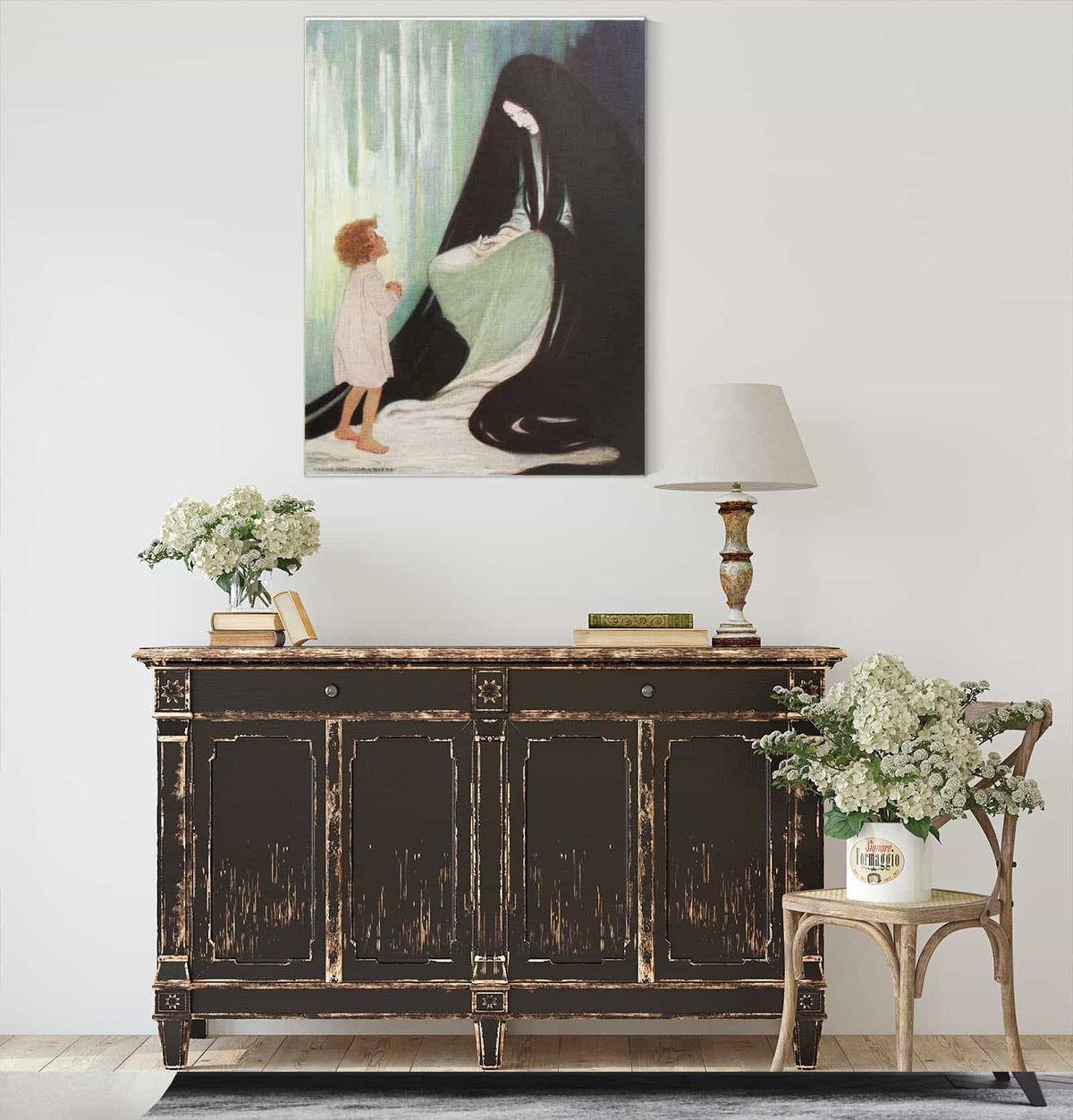 Are You Ill Dear North Wind by Jessie Willcox Smith