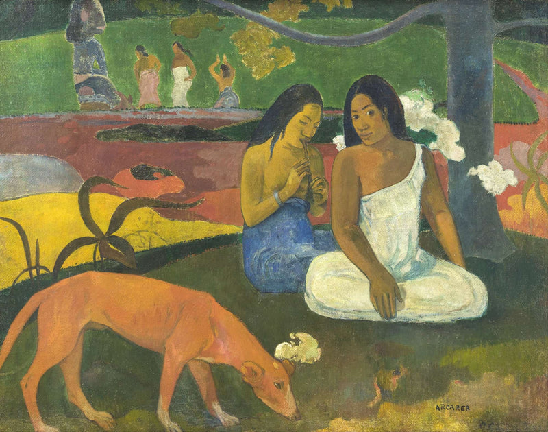 Arearea Joyfulness by Paul Gauguin
