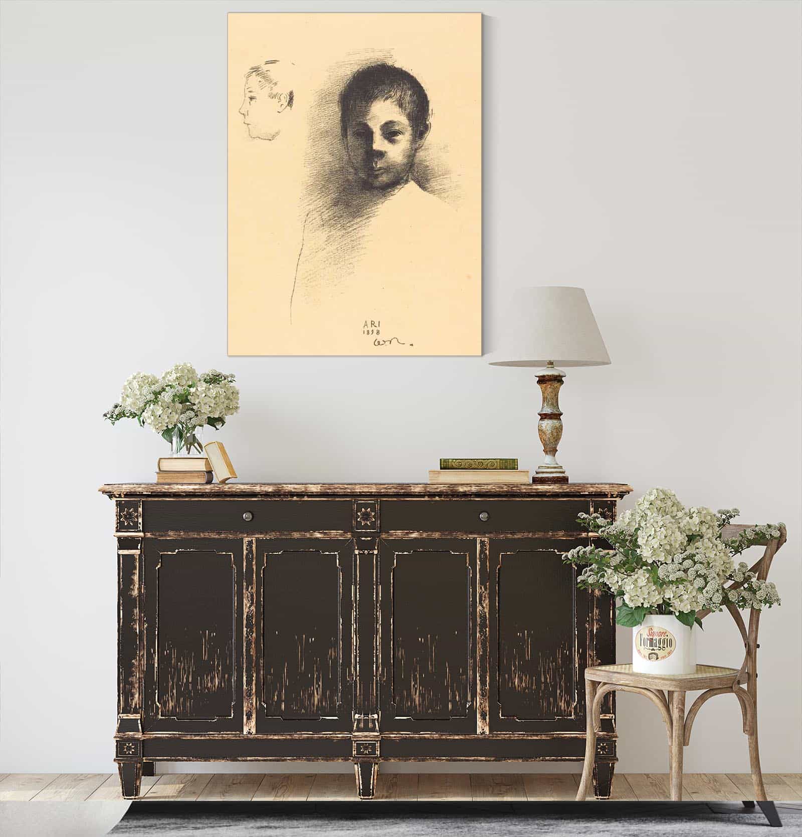 Ari by Odilon Redon